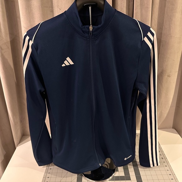 adidas Other - Adidas Blue Slim Fit Track Jacket
